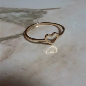 Gold Heart Ring